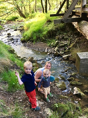 Bachlauf im Bergischen Land